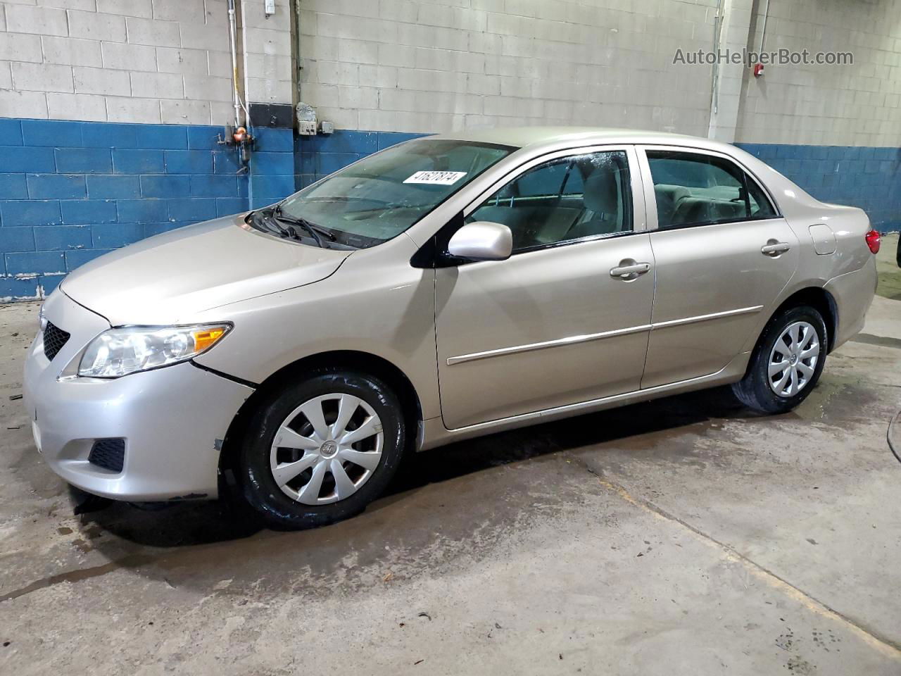 2010 Toyota Corolla Base Tan vin: 2T1BU4EE5AC311522