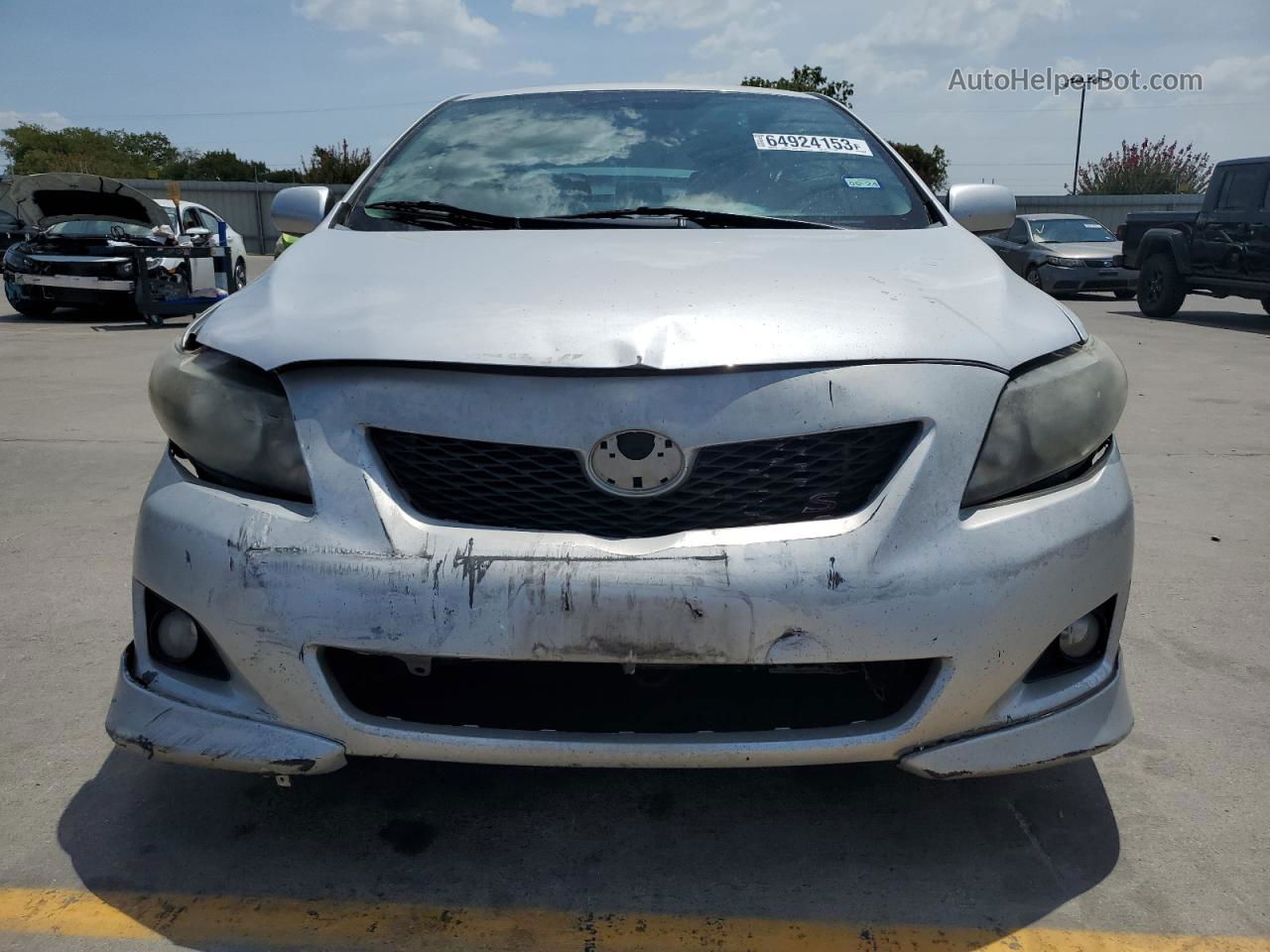 2010 Toyota Corolla Base Silver vin: 2T1BU4EE5AC329292