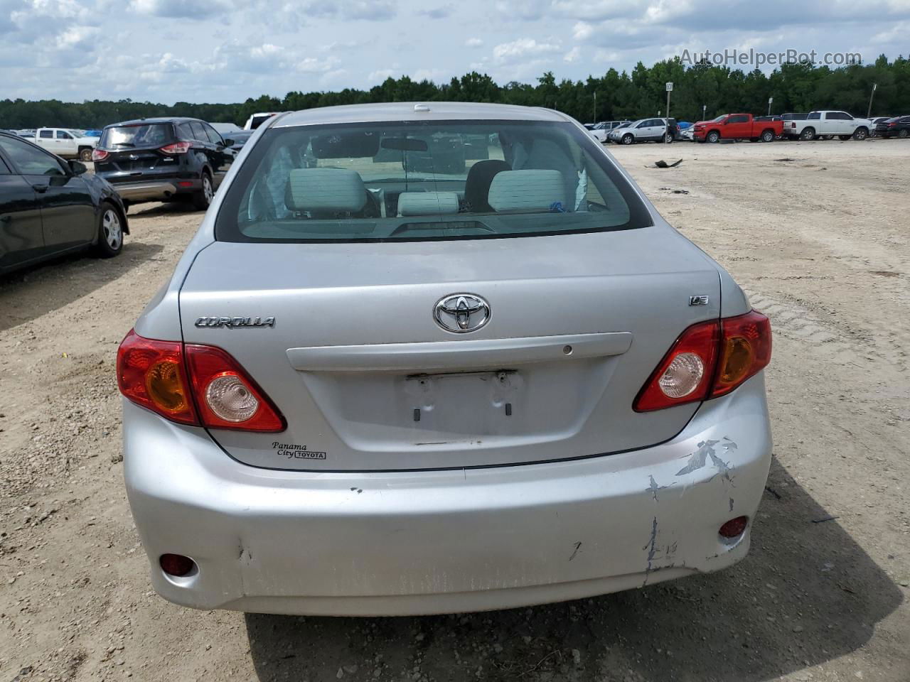 2010 Toyota Corolla Base Silver vin: 2T1BU4EE5AC345492