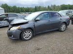 2010 Toyota Corolla Base Серый vin: 2T1BU4EE5AC378508