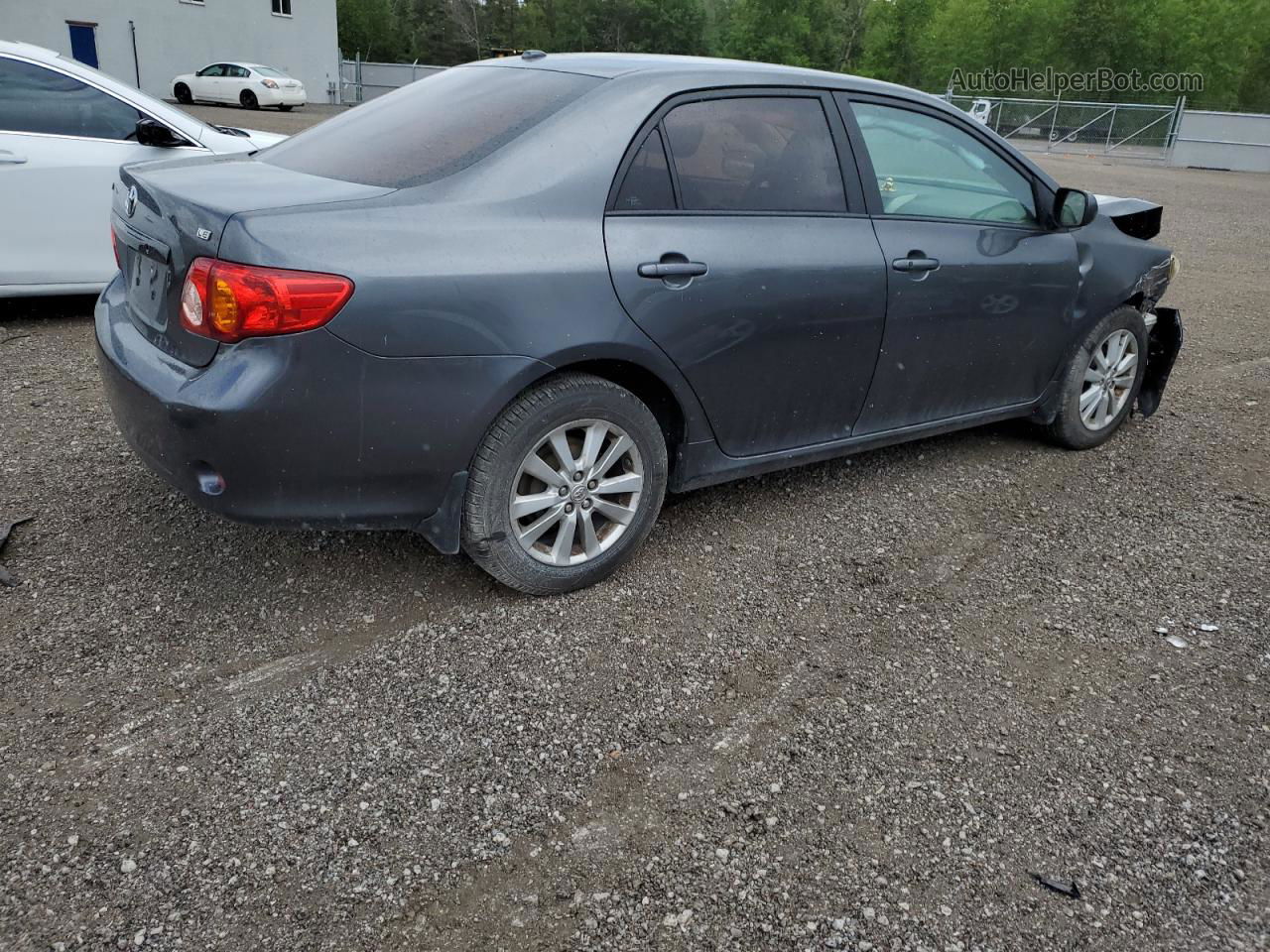 2010 Toyota Corolla Base Gray vin: 2T1BU4EE5AC378508