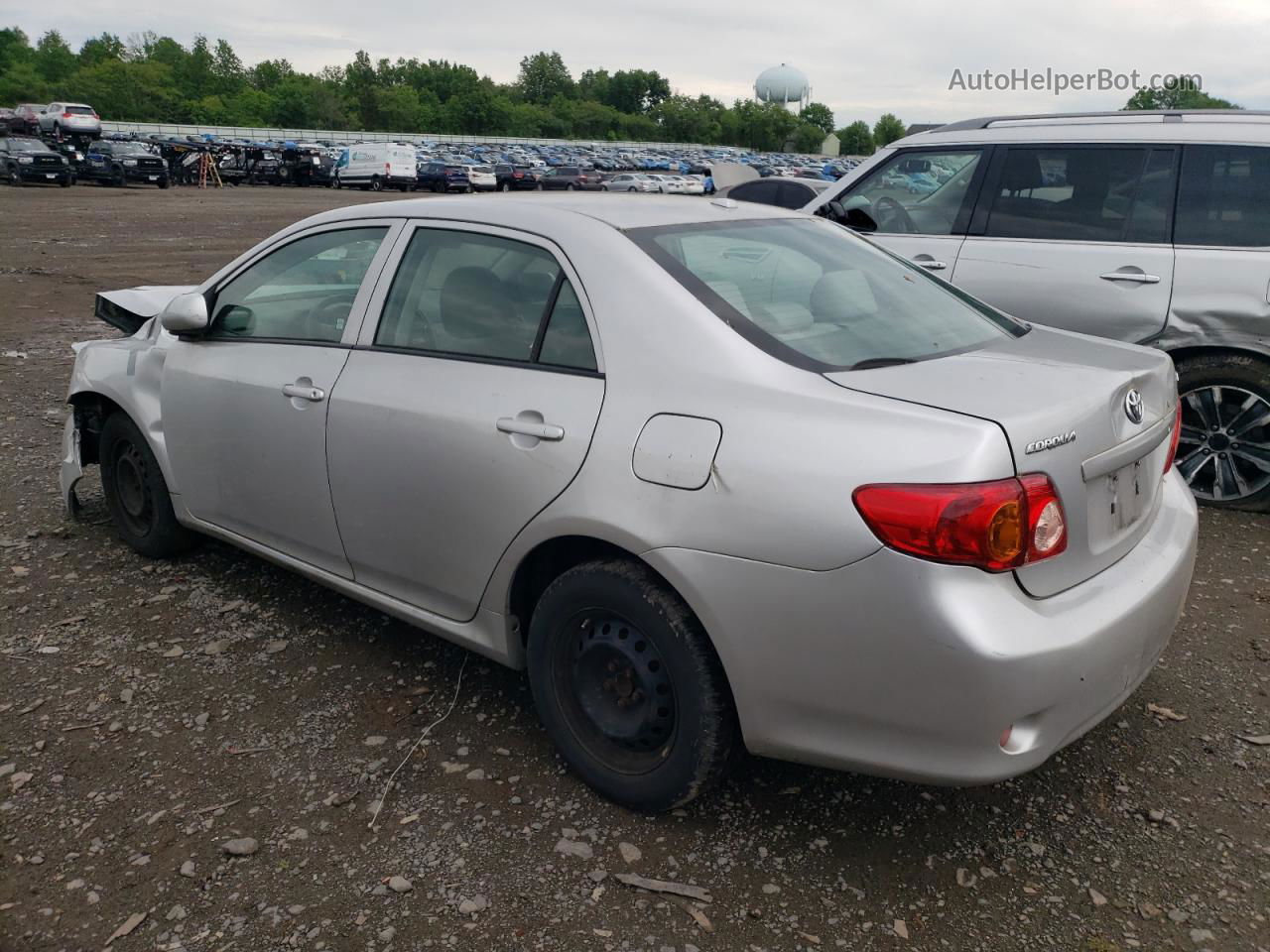 2010 Toyota Corolla Base Silver vin: 2T1BU4EE5AC387483