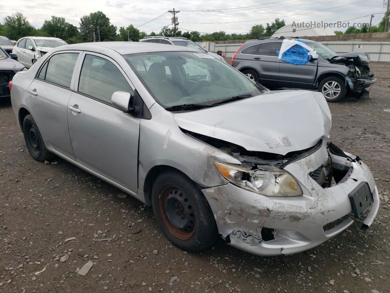 2010 Toyota Corolla Base Silver vin: 2T1BU4EE5AC387483