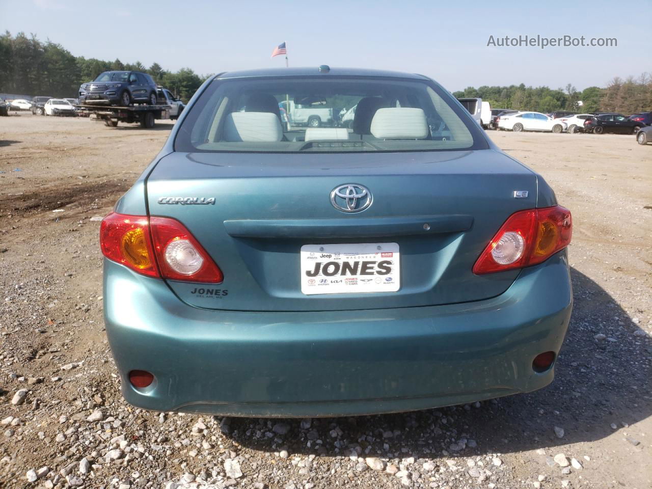 2010 Toyota Corolla Base Teal vin: 2T1BU4EE5AC393249