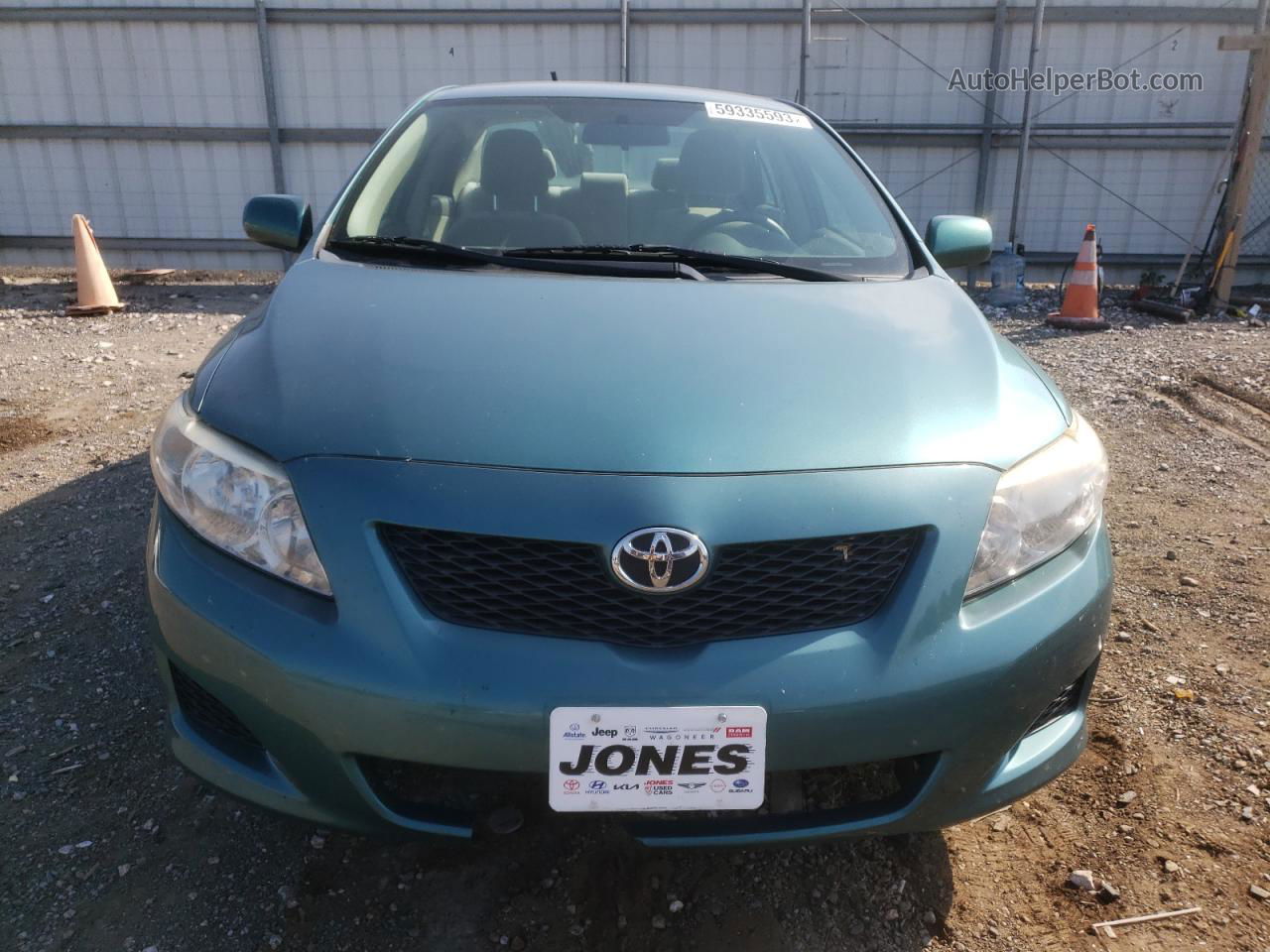 2010 Toyota Corolla Base Teal vin: 2T1BU4EE5AC393249