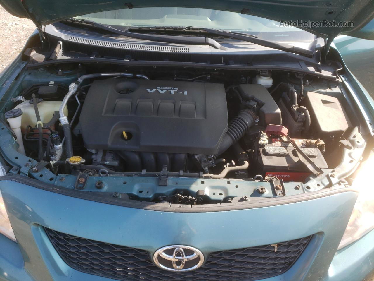 2010 Toyota Corolla Base Teal vin: 2T1BU4EE5AC393249