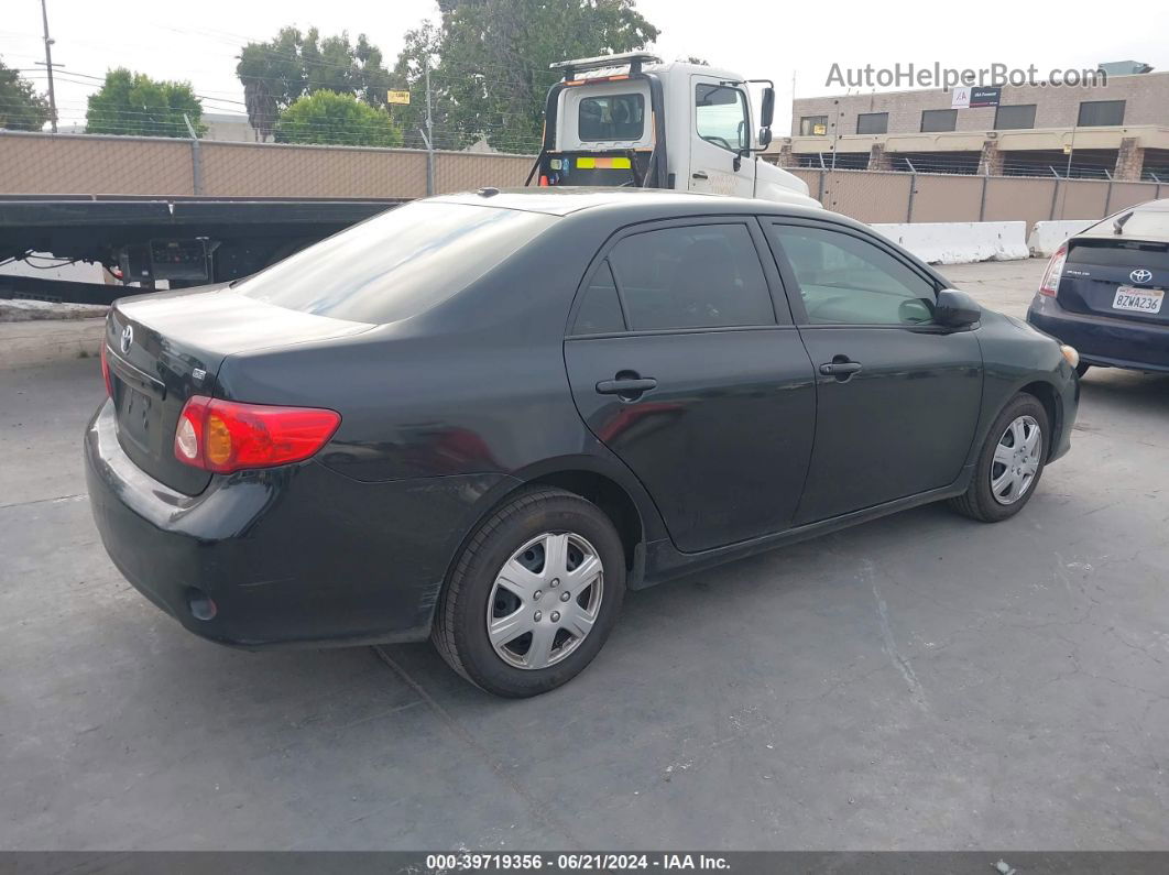 2010 Toyota Corolla Le Black vin: 2T1BU4EE5AC412950