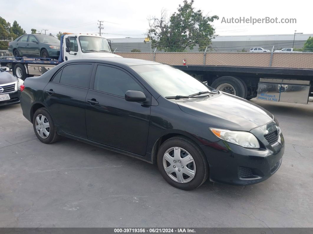 2010 Toyota Corolla Le Black vin: 2T1BU4EE5AC412950