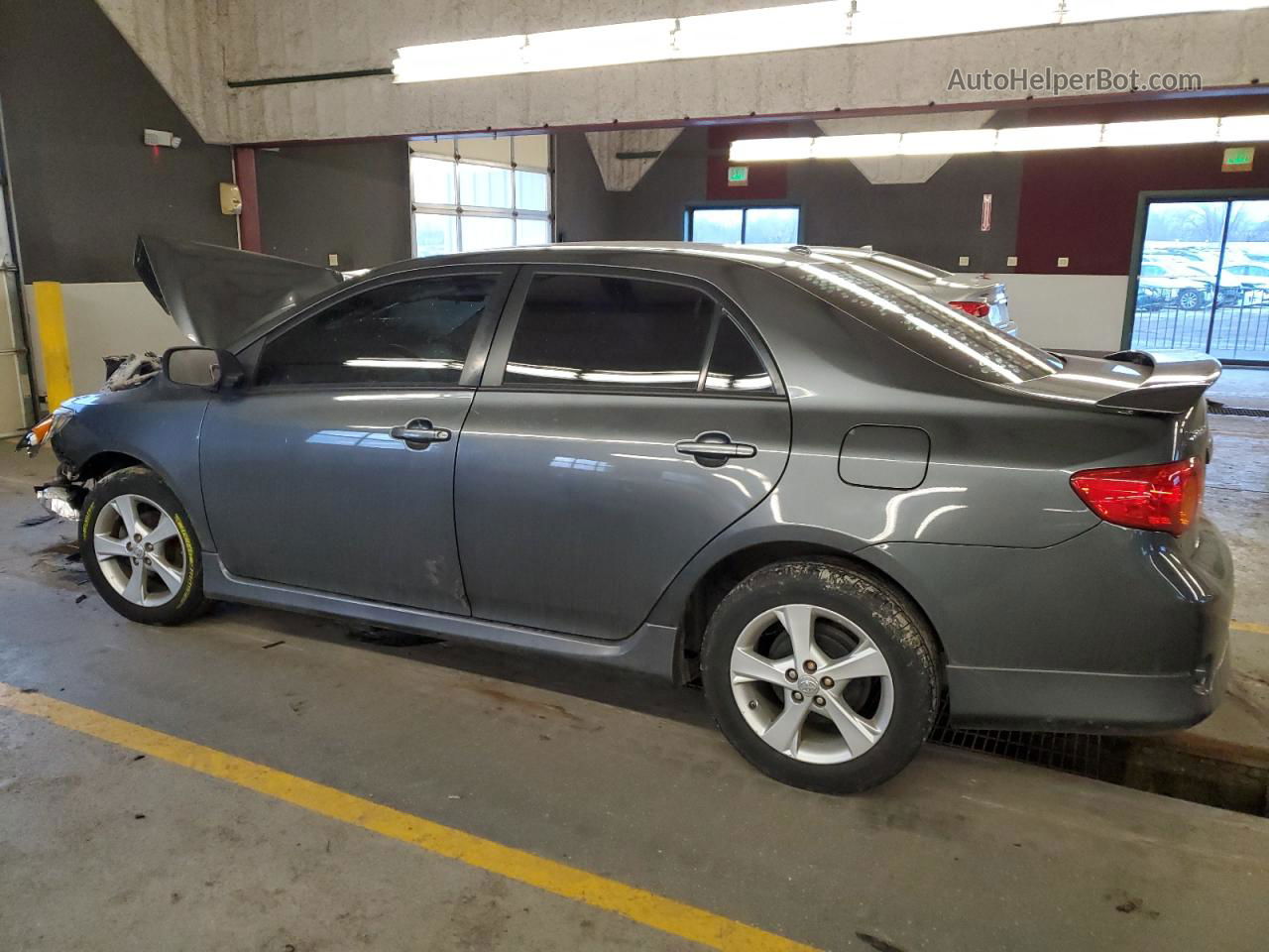 2010 Toyota Corolla Base Gray vin: 2T1BU4EE5AC462330