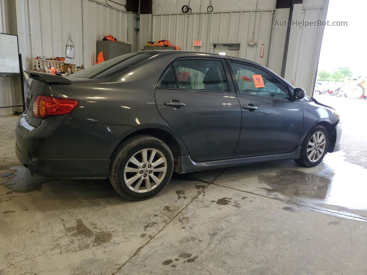 2010 Toyota Corolla Base Gray vin: 2T1BU4EE5AC468662