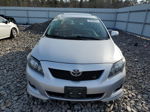 2010 Toyota Corolla Base Silver vin: 2T1BU4EE5AC475031