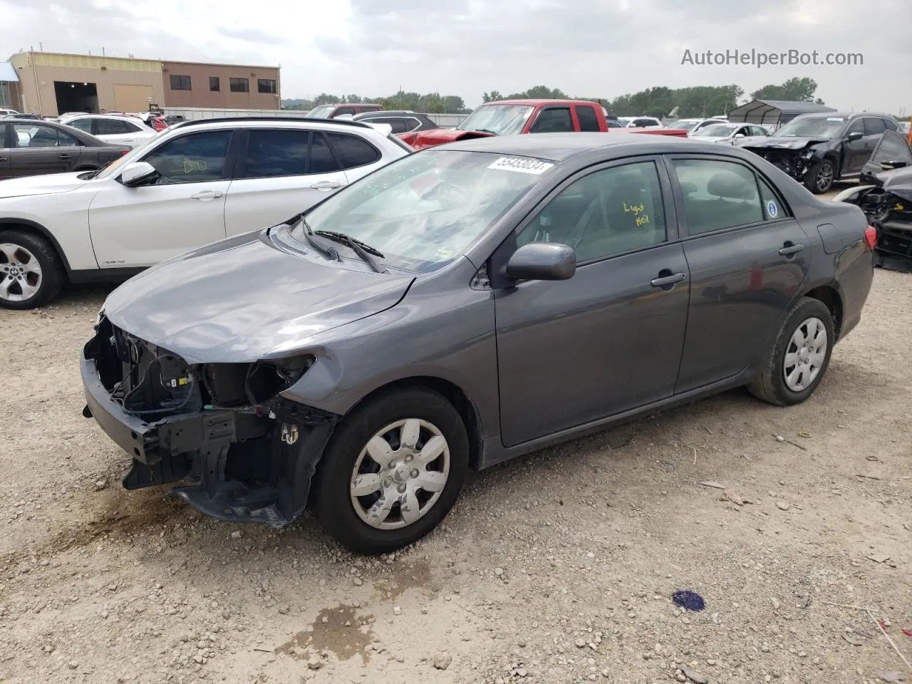 2010 Toyota Corolla Base Gray vin: 2T1BU4EE5AC482304