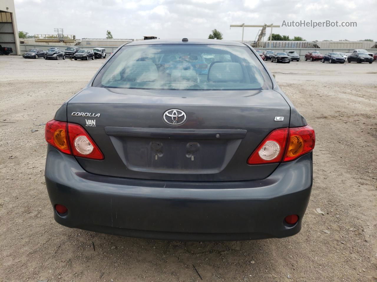 2010 Toyota Corolla Base Gray vin: 2T1BU4EE5AC482304