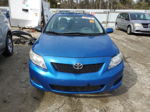 2010 Toyota Corolla Base Blue vin: 2T1BU4EE5AC483484