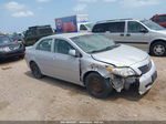 2010 Toyota Corolla Le Серебряный vin: 2T1BU4EE5AC496235