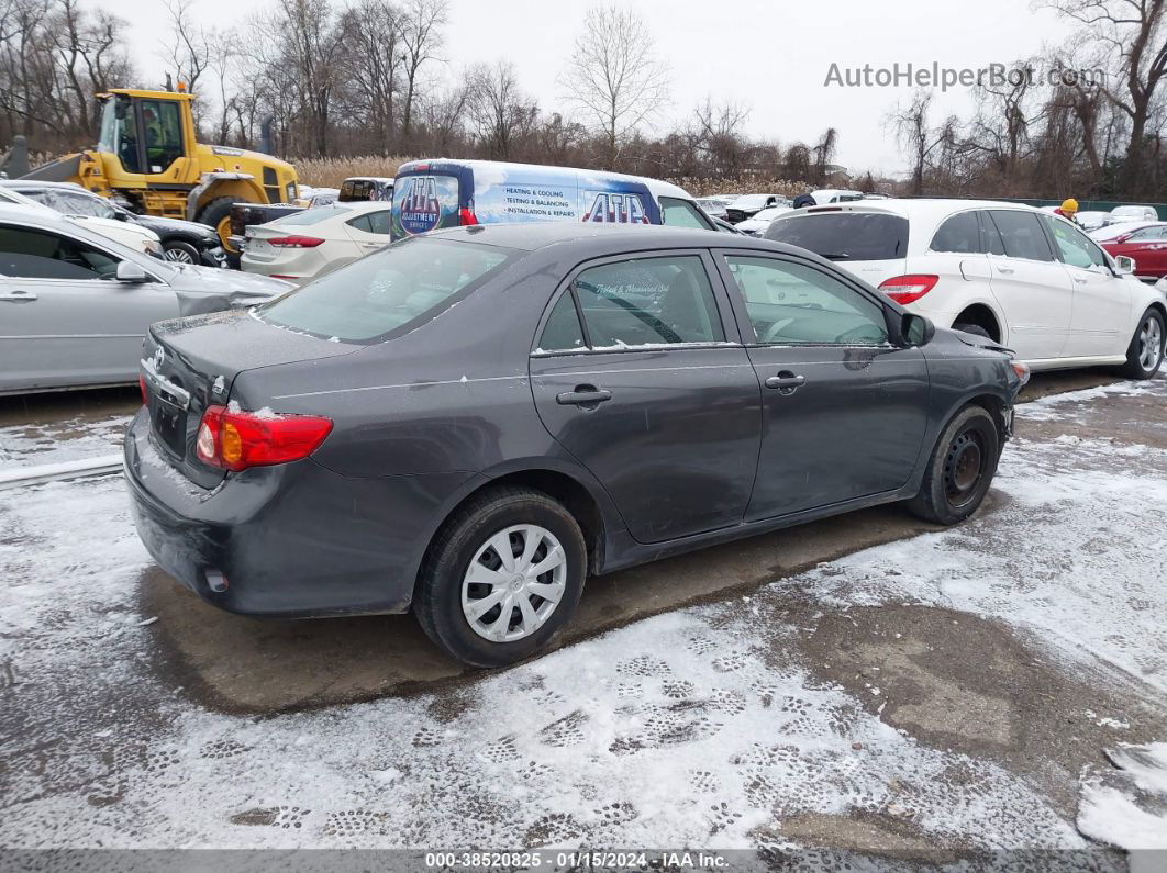 2010 Toyota Corolla Le Gray vin: 2T1BU4EE5AC508934