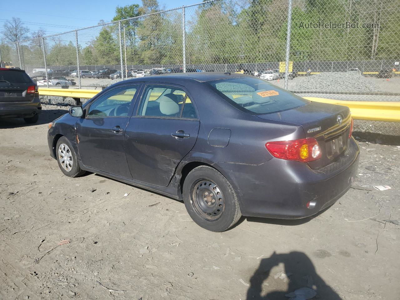 2010 Toyota Corolla Base Серый vin: 2T1BU4EE5AC517181