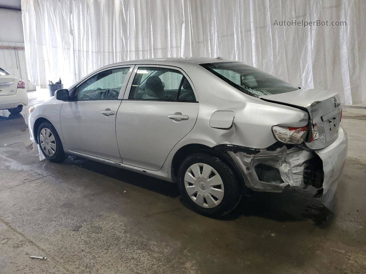 2010 Toyota Corolla Base Silver vin: 2T1BU4EE6AC238497