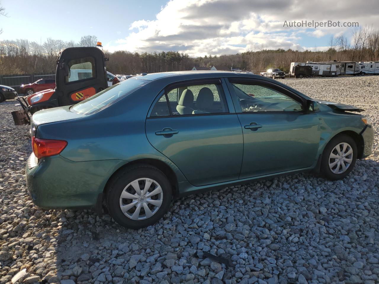 2010 Toyota Corolla Base Teal vin: 2T1BU4EE6AC250679