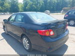 2010 Toyota Corolla S Black vin: 2T1BU4EE6AC308659