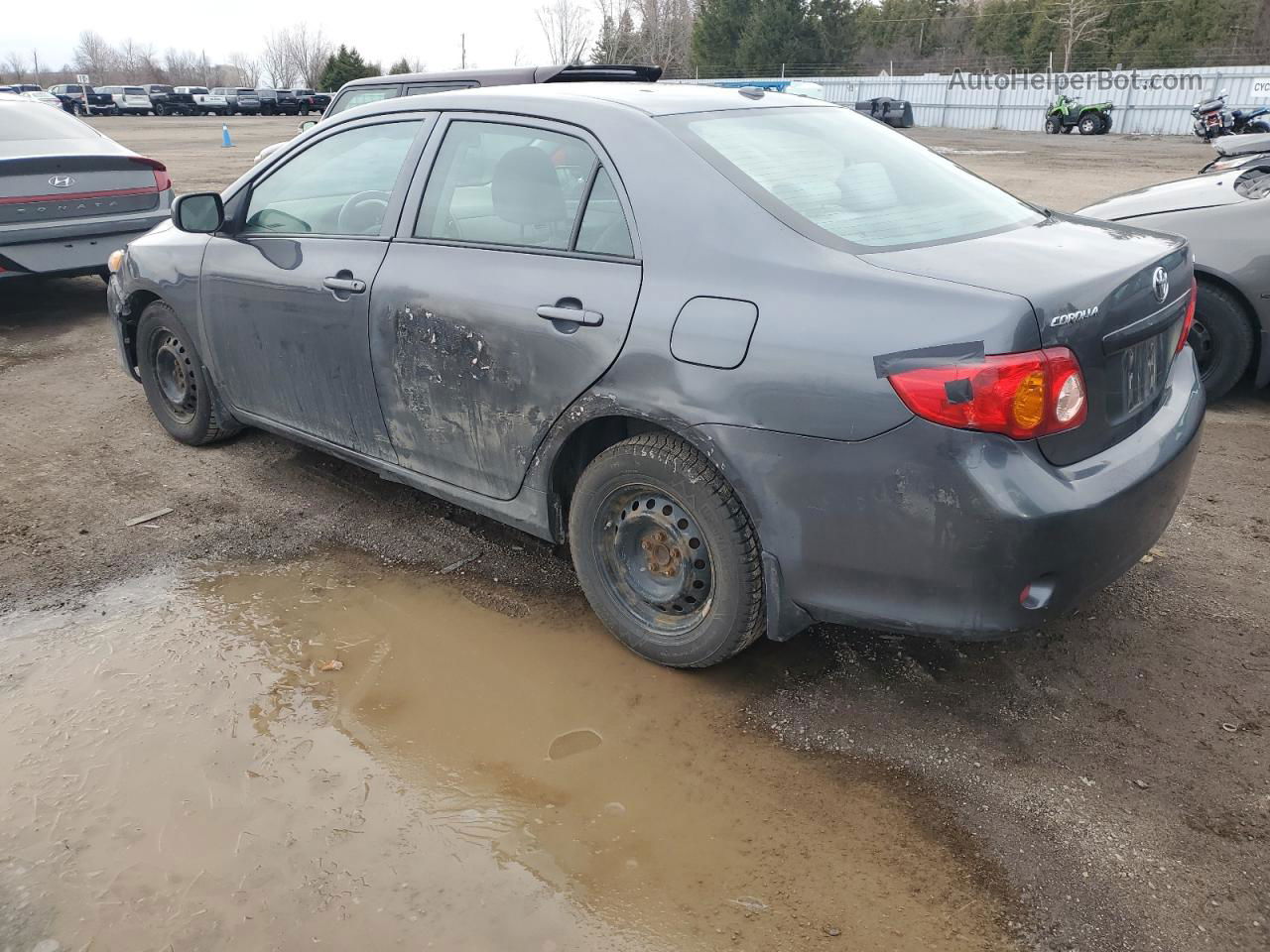 2010 Toyota Corolla Base Gray vin: 2T1BU4EE6AC310475