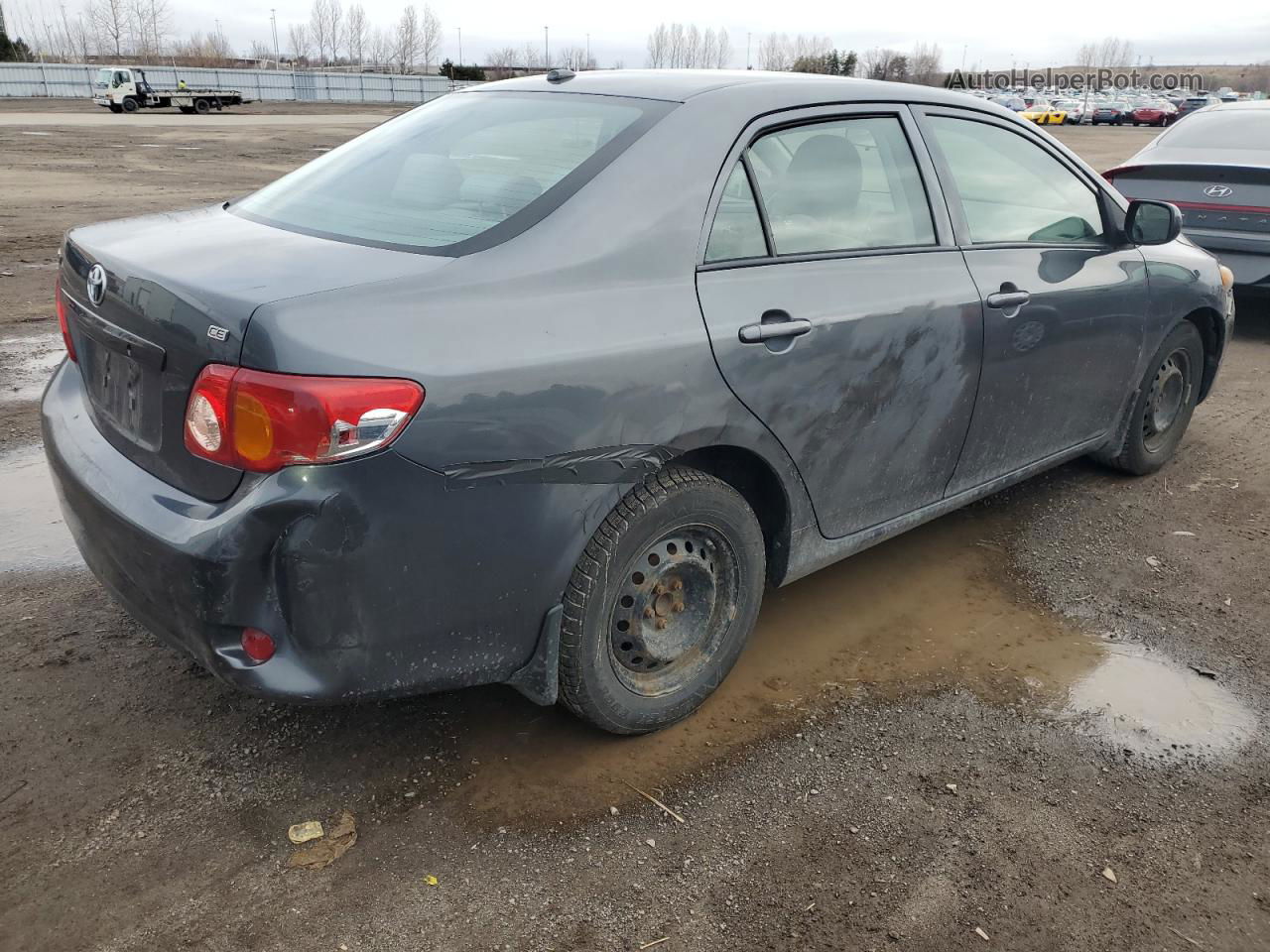 2010 Toyota Corolla Base Gray vin: 2T1BU4EE6AC310475