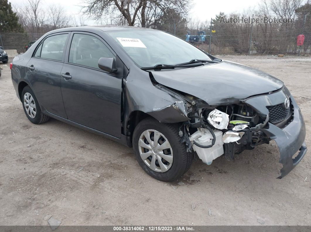 2010 Toyota Corolla Le Gray vin: 2T1BU4EE6AC395611