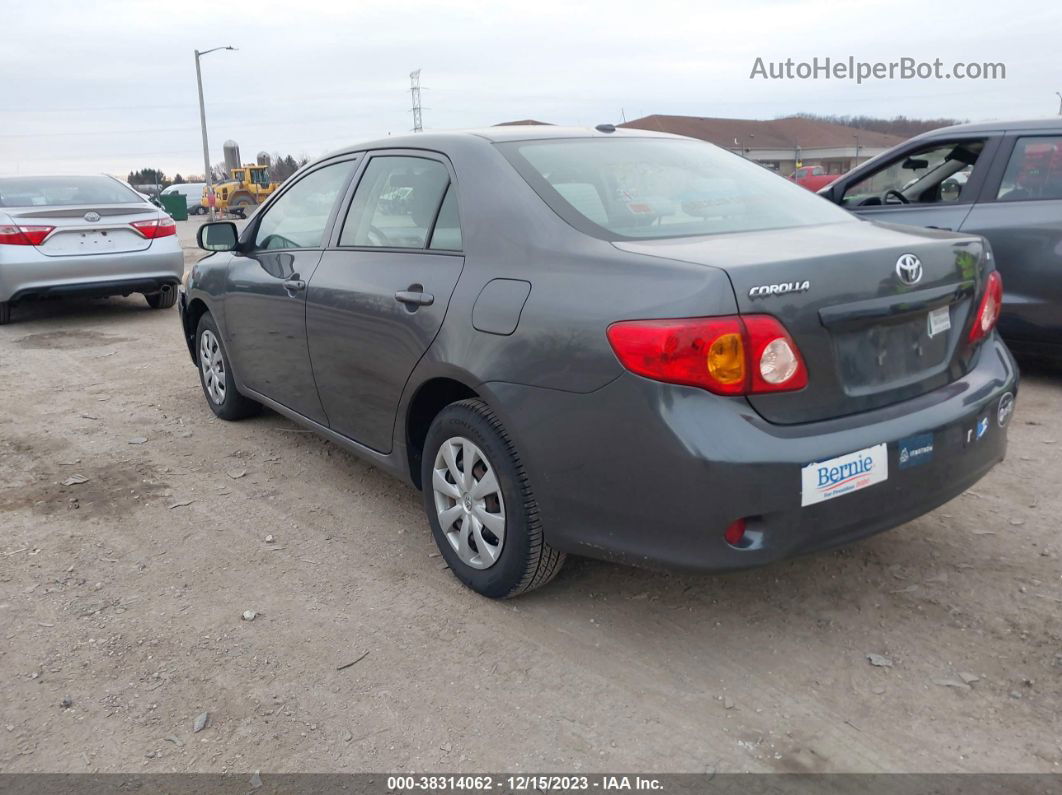 2010 Toyota Corolla Le Gray vin: 2T1BU4EE6AC395611