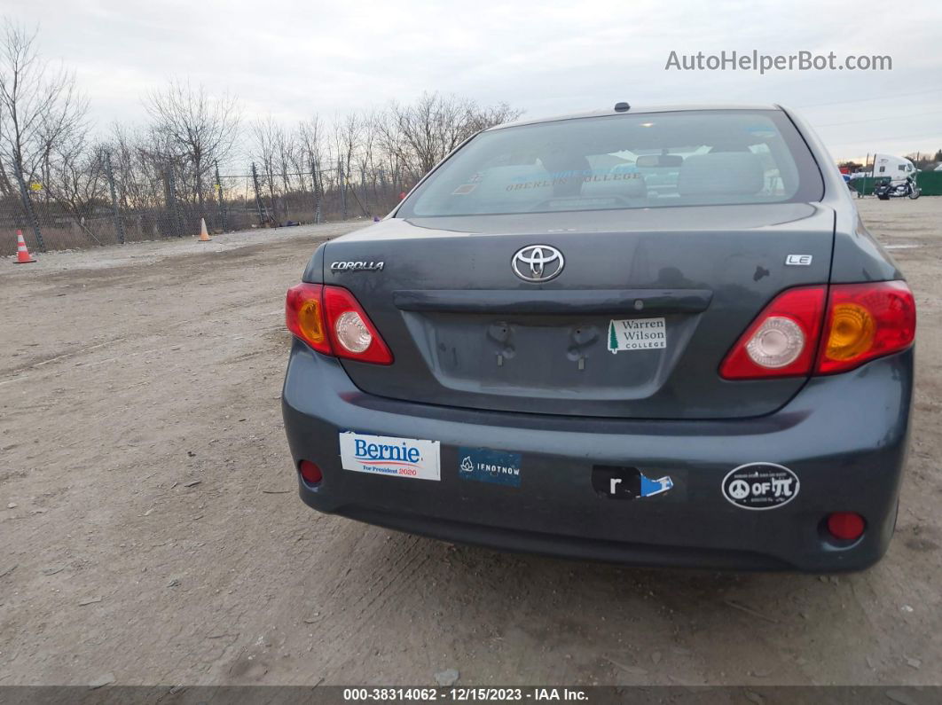 2010 Toyota Corolla Le Gray vin: 2T1BU4EE6AC395611