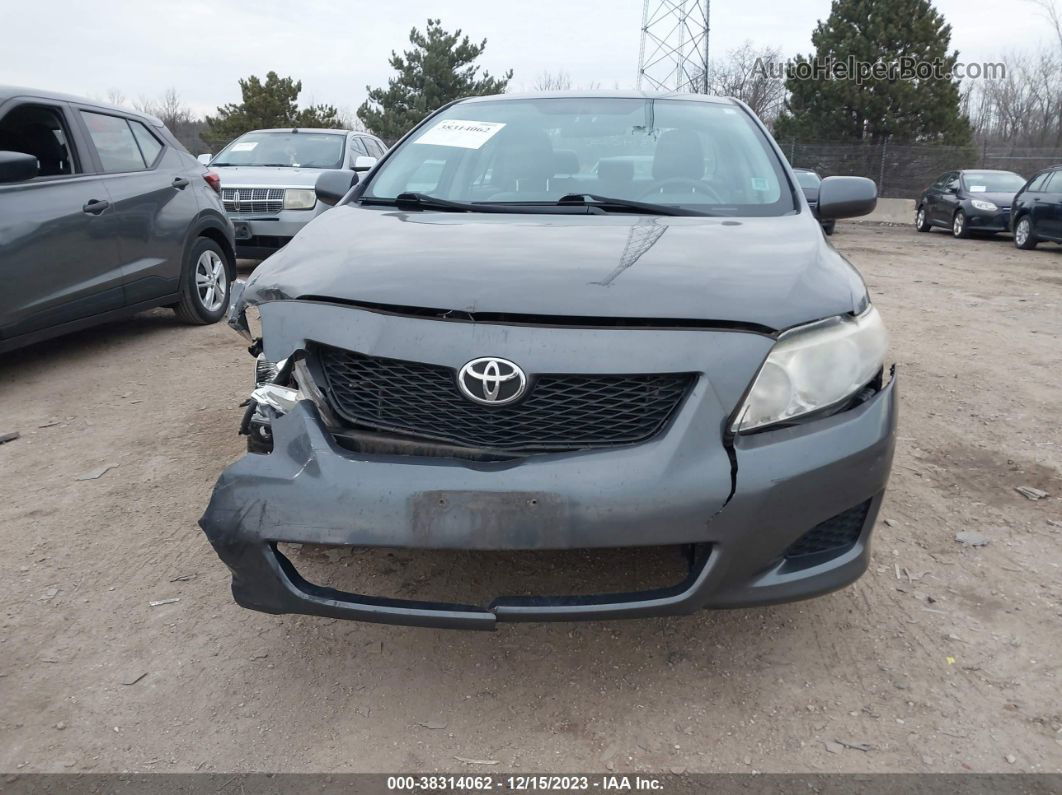 2010 Toyota Corolla Le Gray vin: 2T1BU4EE6AC395611