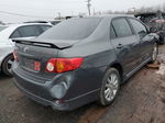 2010 Toyota Corolla Base Gray vin: 2T1BU4EE6AC444094