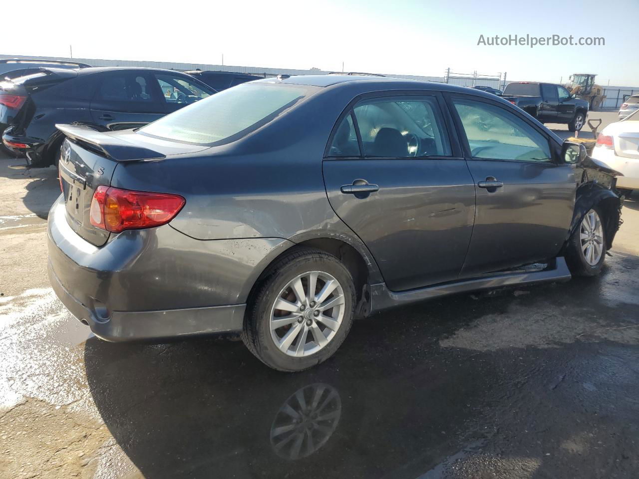 2010 Toyota Corolla Base Gray vin: 2T1BU4EE6AC458805