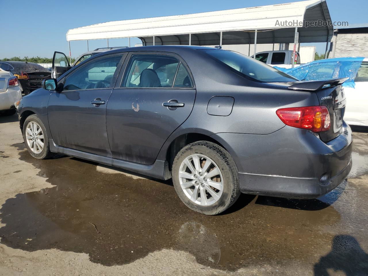 2010 Toyota Corolla Base Gray vin: 2T1BU4EE6AC458805