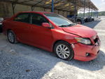 2010 Toyota Corolla Base Red vin: 2T1BU4EE6AC485826