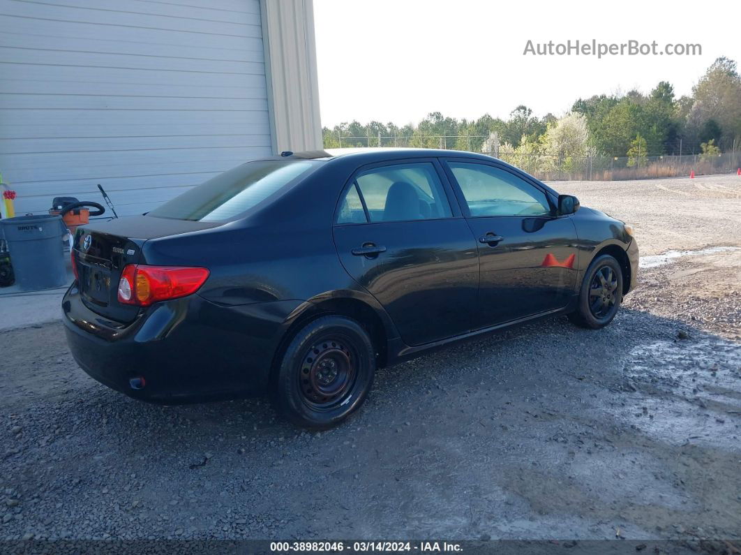 2010 Toyota Corolla Le Black vin: 2T1BU4EE7AC191481