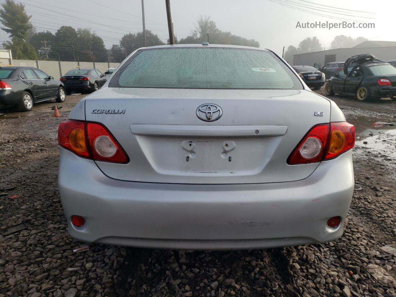 2010 Toyota Corolla Base Silver vin: 2T1BU4EE7AC306144