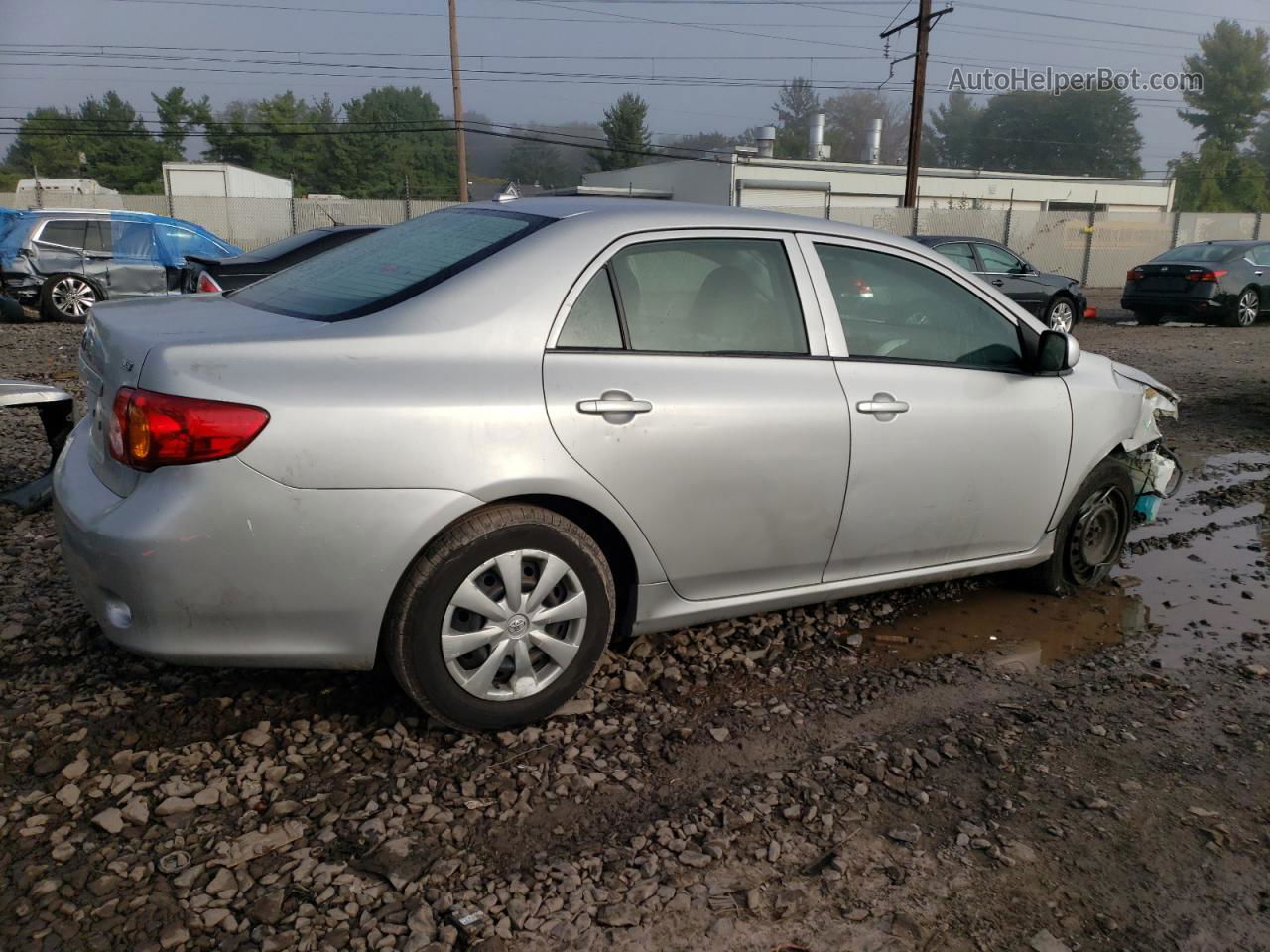 2010 Toyota Corolla Base Silver vin: 2T1BU4EE7AC306144