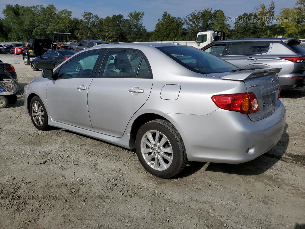 2010 Toyota Corolla Base Silver vin: 2T1BU4EE7AC322408