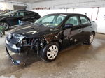 2010 Toyota Corolla Base Black vin: 2T1BU4EE7AC330394