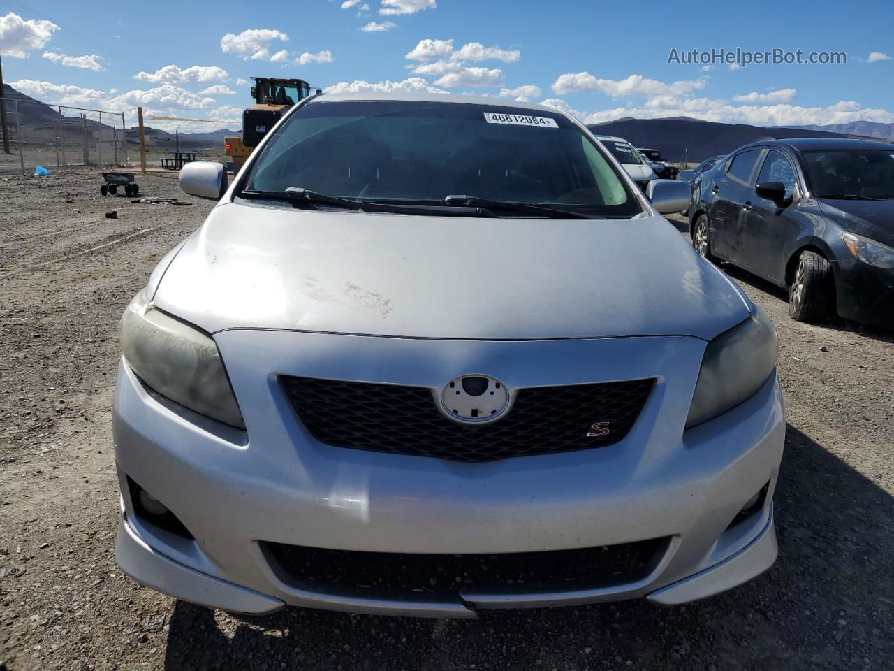 2010 Toyota Corolla Base Silver vin: 2T1BU4EE7AC411394