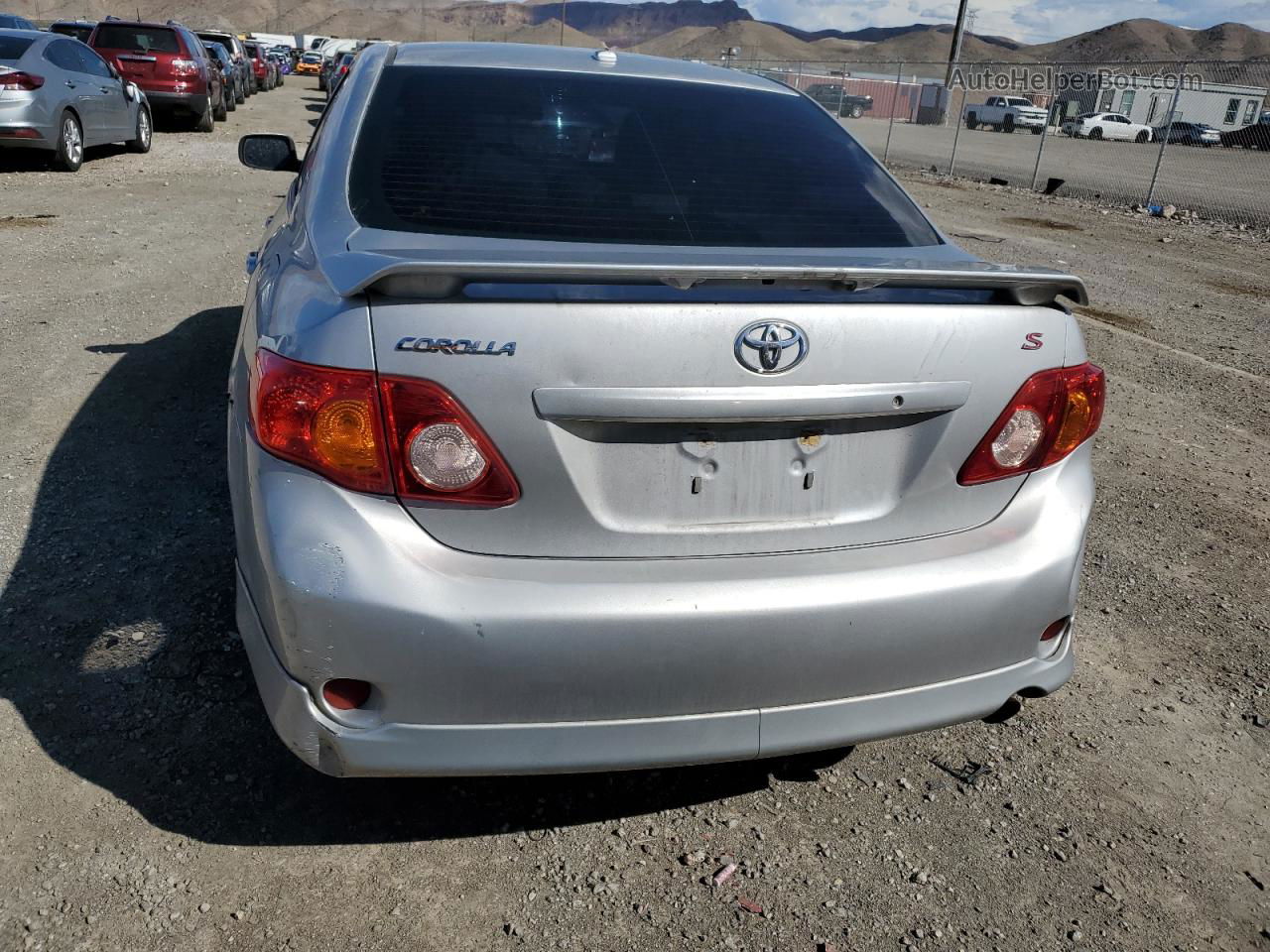 2010 Toyota Corolla Base Серебряный vin: 2T1BU4EE7AC411394