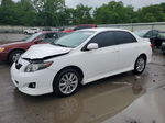 2010 Toyota Corolla Base White vin: 2T1BU4EE7AC434402