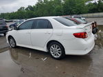 2010 Toyota Corolla Base White vin: 2T1BU4EE7AC434402