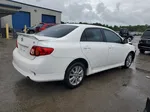 2010 Toyota Corolla Base White vin: 2T1BU4EE7AC434402