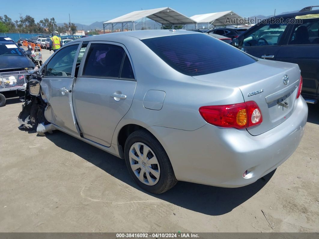 2010 Toyota Corolla Le Silver vin: 2T1BU4EE7AC442130