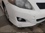 2010 Toyota Corolla S Белый vin: 2T1BU4EE7AC443598