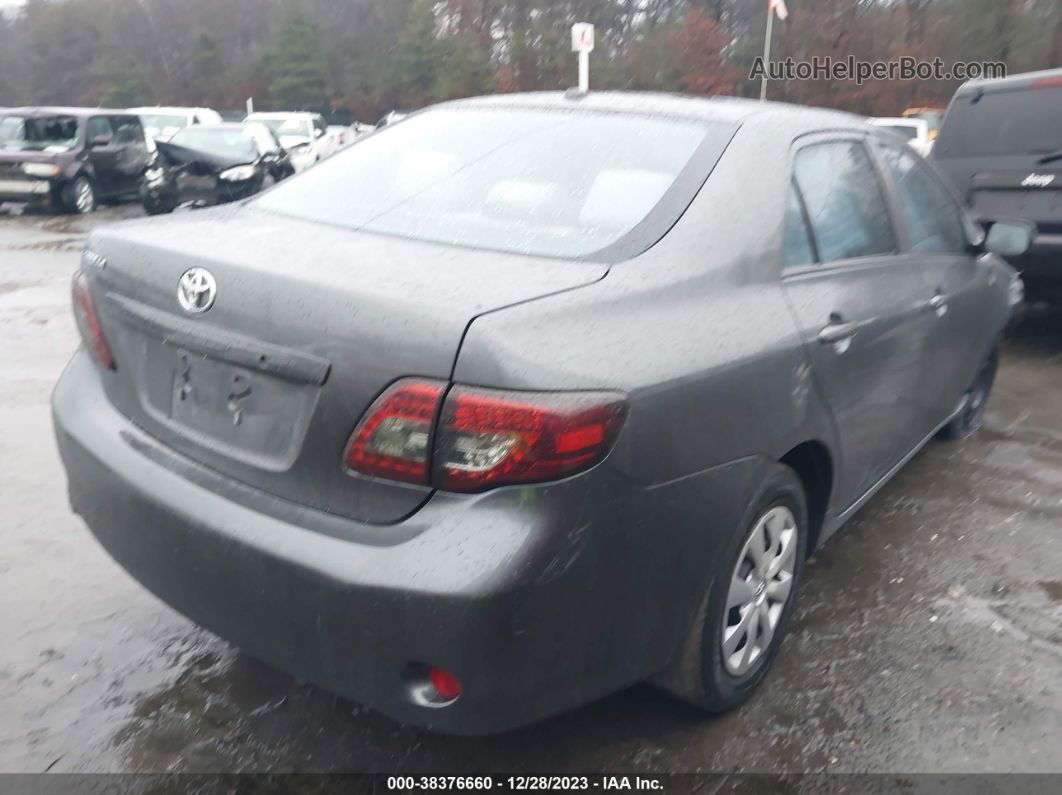 2010 Toyota Corolla   Gray vin: 2T1BU4EE7AC461695