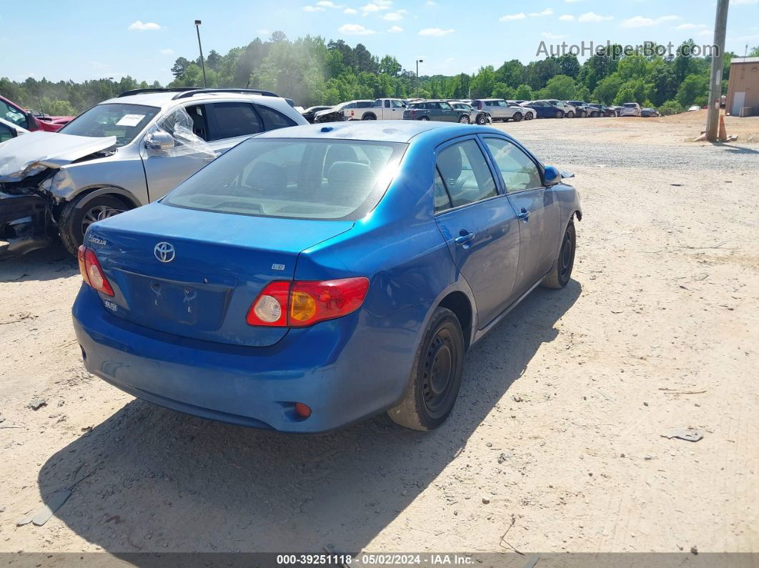 2010 Toyota Corolla Le Синий vin: 2T1BU4EE7AC530840