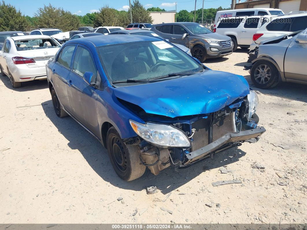 2010 Toyota Corolla Le Синий vin: 2T1BU4EE7AC530840