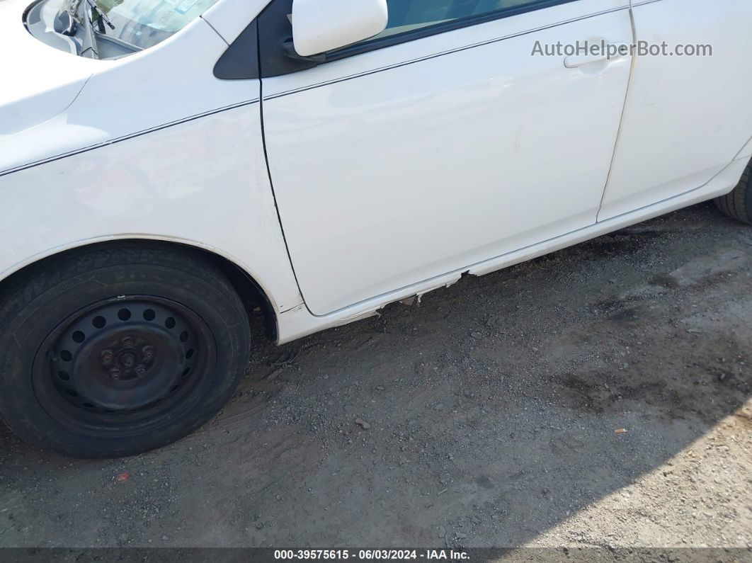 2010 Toyota Corolla Le White vin: 2T1BU4EE7AC532359